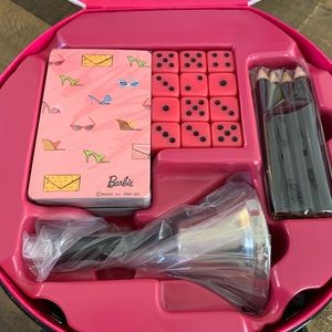 barbie bunco game set